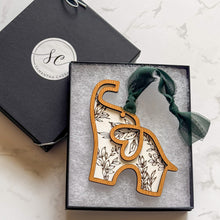Load image into Gallery viewer, Sisterhood Elephant Ornament | Unity • Strength • Support Story Card