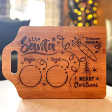 Load image into Gallery viewer, Santa Milk and Cookie Tray