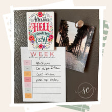 Load image into Gallery viewer, After This, Hell Should Be Easy | Ceramic Magnet - Samantha Cade Collection