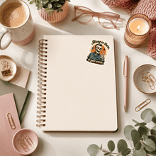 Load image into Gallery viewer, Hang in There Skeleton Sticker - Samantha Cade Collection