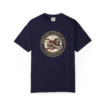 Load image into Gallery viewer, Sloth 'Arriving Lickety Split' Vintage Badge T-Shirt - Samantha Cade Collection