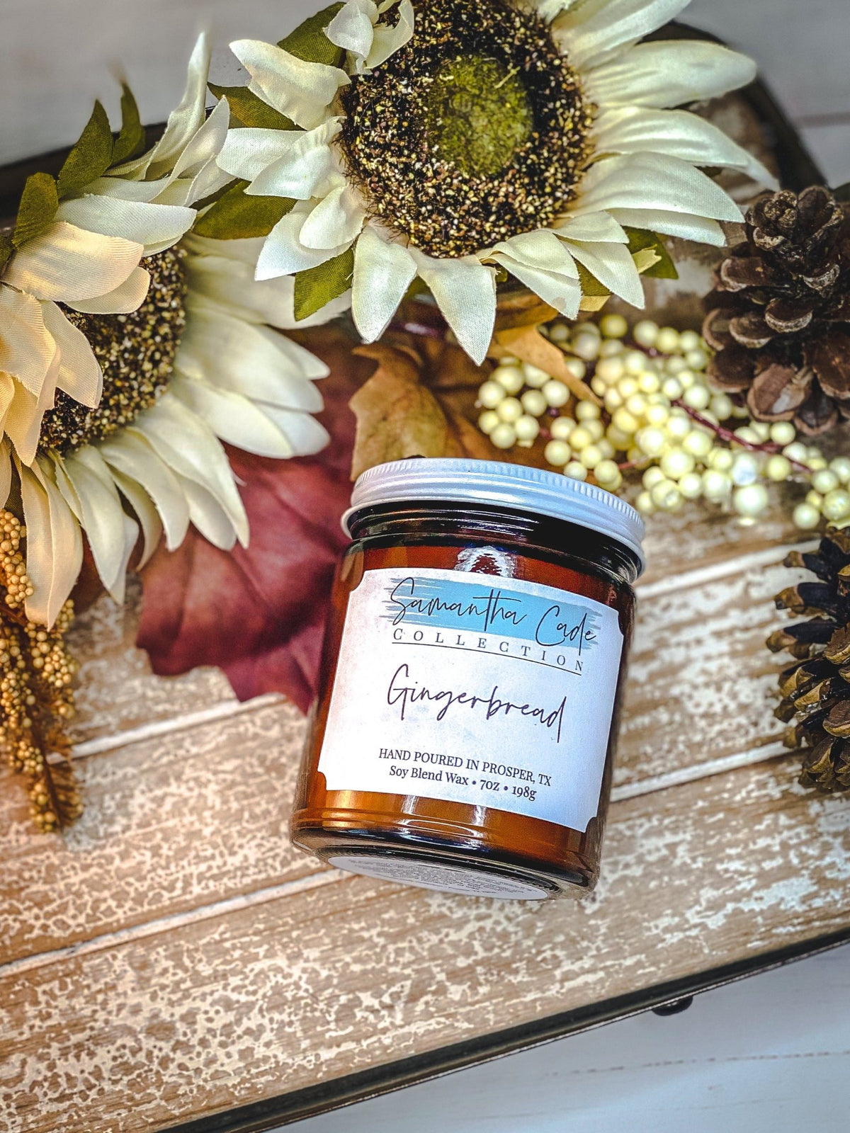 Gingerbread Martini 7.5 oz Candle - Samantha Cade Collection