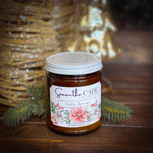 Load image into Gallery viewer, Holly Berries 7oz. Candle - Samantha Cade Collection