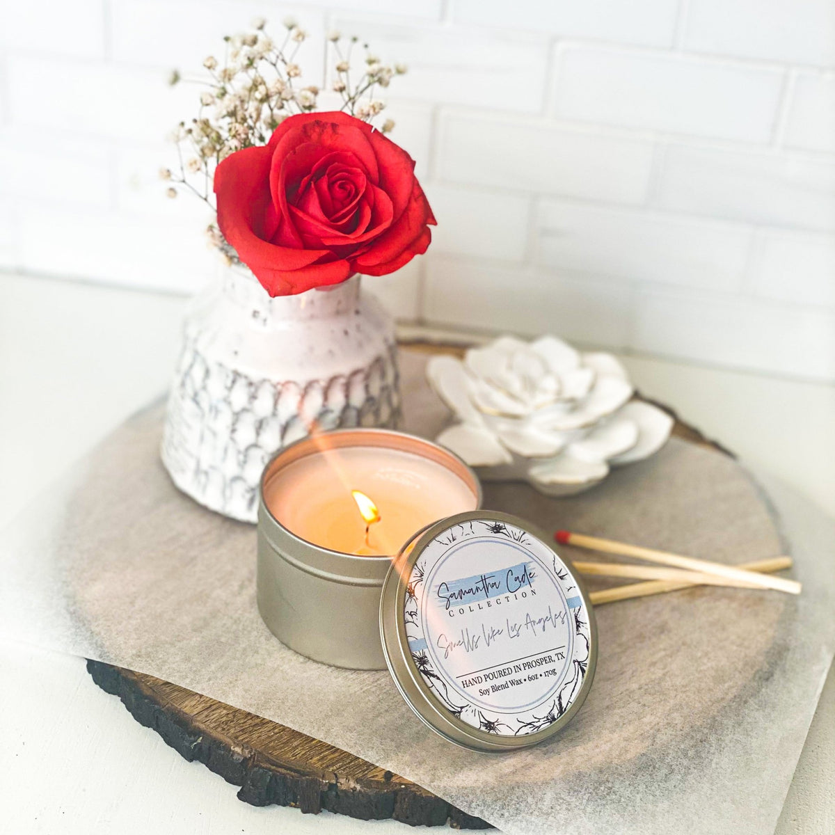 Smells Like Los Angeles... 6oz. Tin - Samantha Cade Collection