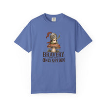 Load image into Gallery viewer, Bravery Was the Only Option Comfort Colors Shirt, Funny Frog Knight Fantasy Graphic Tee
