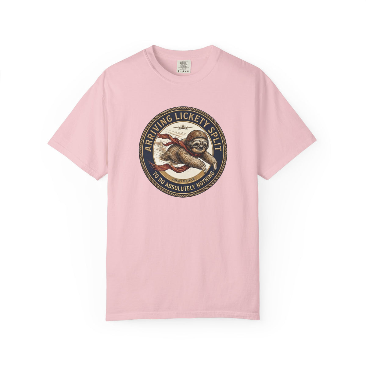 Arriving Lickety Split vintage sloth graphic T-shirt