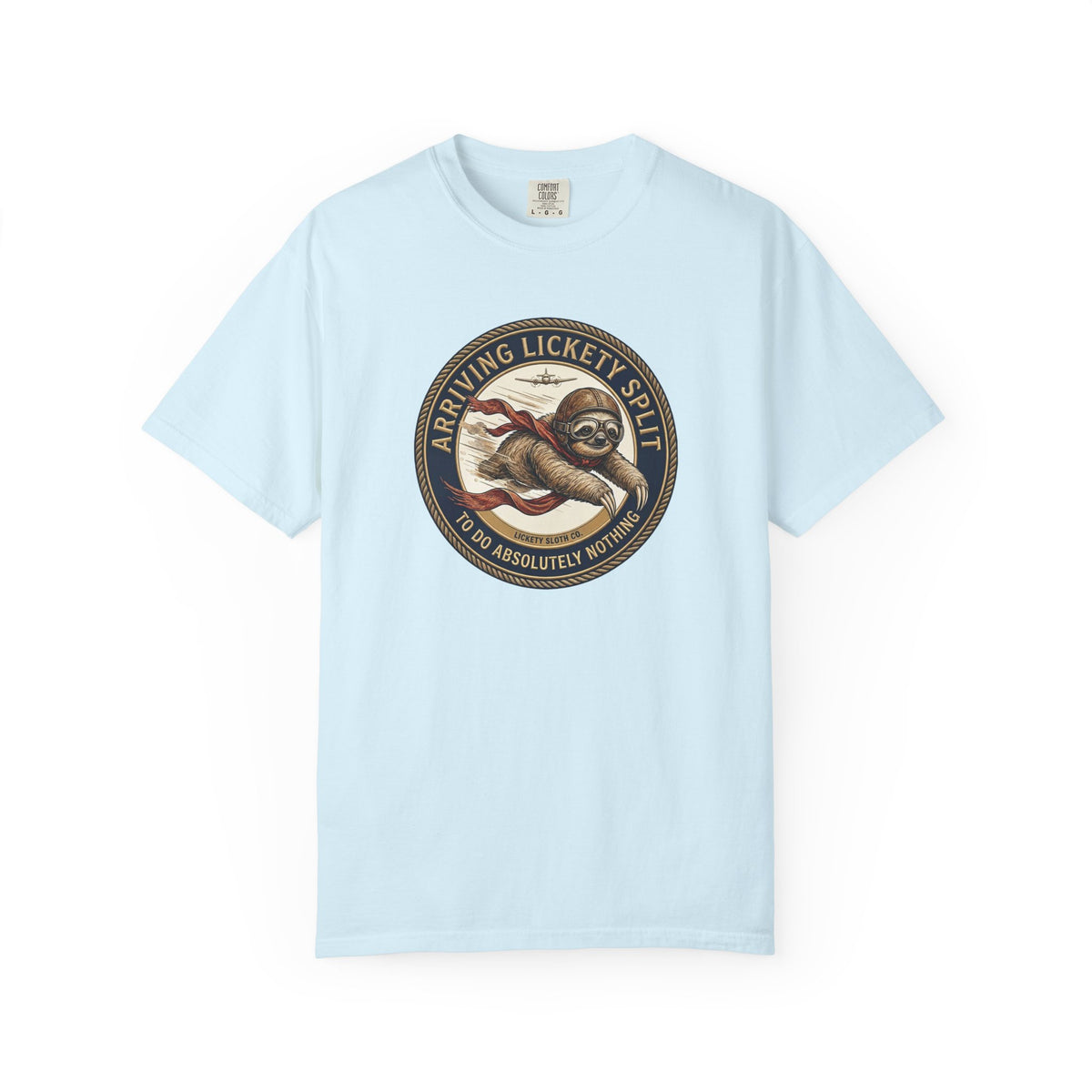 Arriving Lickety Split vintage sloth graphic T-shirt