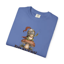 Load image into Gallery viewer, Bravery Was the Only Option Comfort Colors Shirt, Funny Frog Knight Fantasy Graphic Tee
