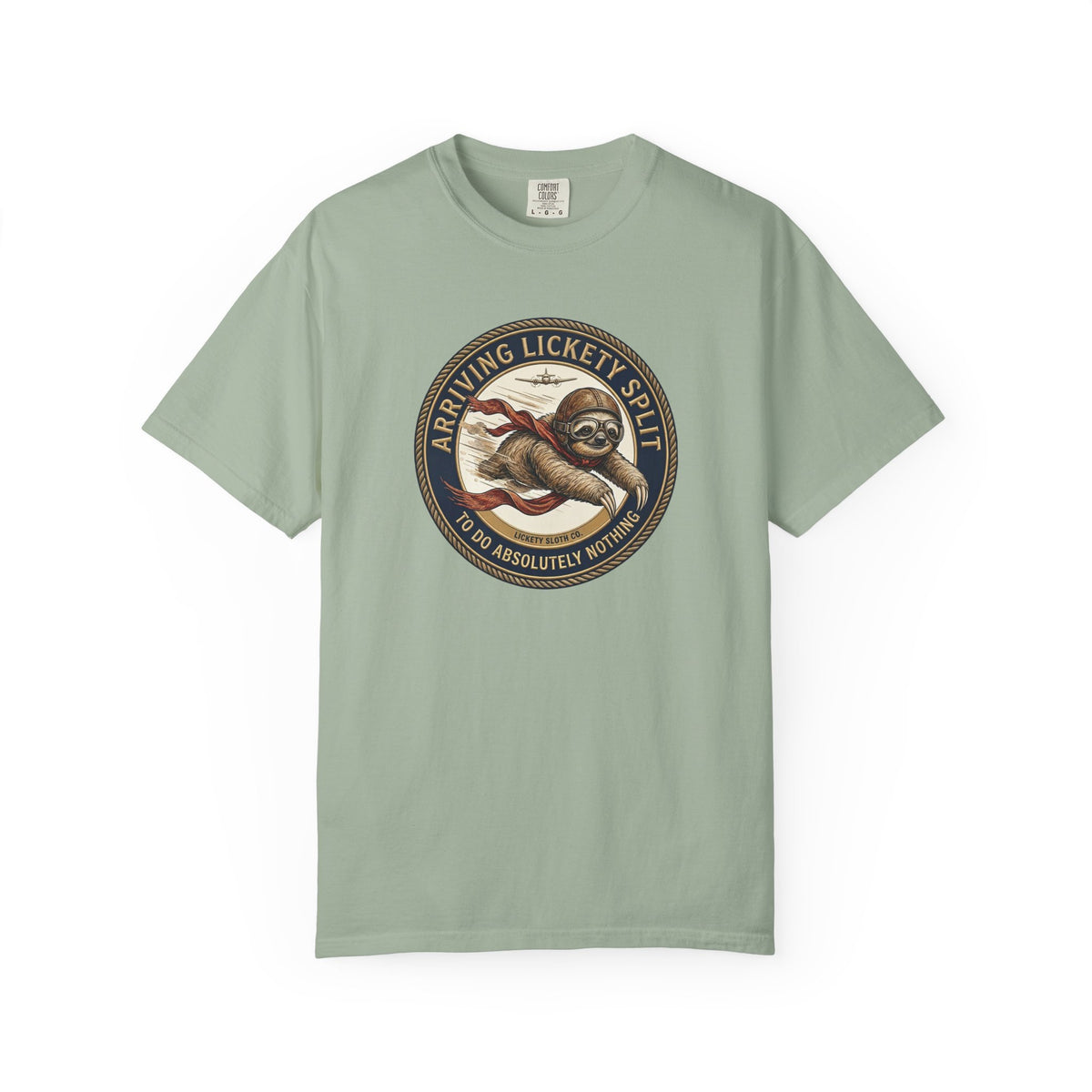 Arriving Lickety Split vintage sloth graphic T-shirt