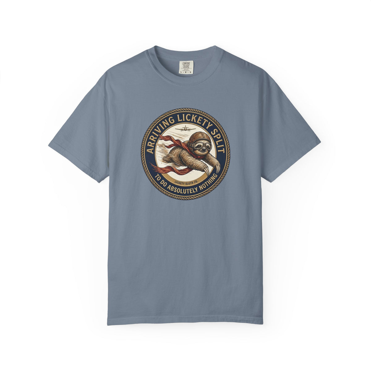 Arriving Lickety Split vintage sloth graphic T-shirt