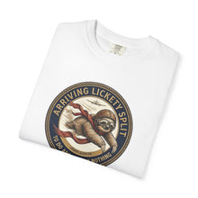 Load image into Gallery viewer, Sloth 'Arriving Lickety Split' Vintage Badge T-Shirt
