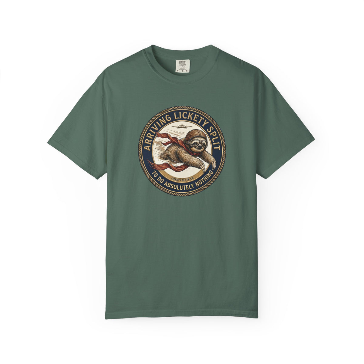 Arriving Lickety Split vintage sloth graphic T-shirt