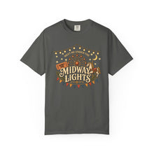 Load image into Gallery viewer, Midway Lights Carnival Ferris Wheel T-Shirt | Retro Fairground Graphic | Comfort Colors Tee
