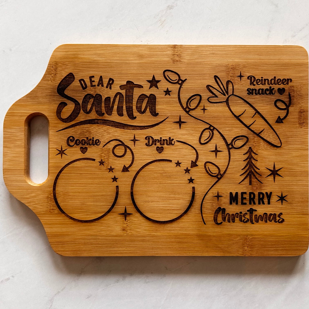 Santa Cookie & Milk Tray