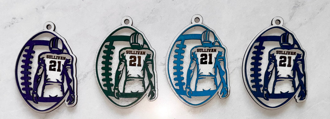 Prosper High School Football Ornament