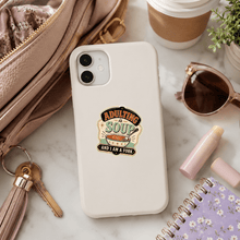 Load image into Gallery viewer, Adulting is Soup Sticker - Samantha Cade Collection
