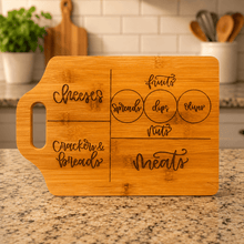 Load image into Gallery viewer, Charcuterie Layout Cutting Board - Samantha Cade Collection
