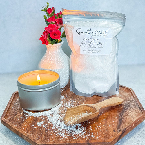 Coco Cabana Bath Salts 12oz. - Samantha Cade Collection