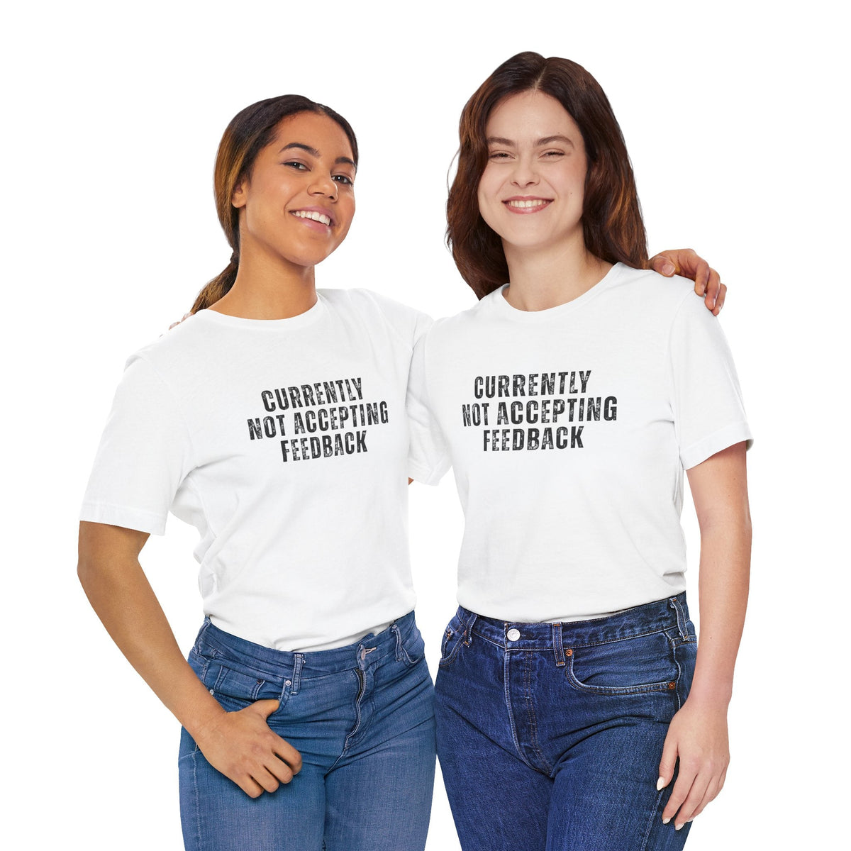Currently not Accepting Feedback T-Shirt - Samantha Cade Collection