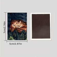 Load image into Gallery viewer, Don't Forget to Live Red Rocks Ceramic Magnet - Samantha Cade Collection

