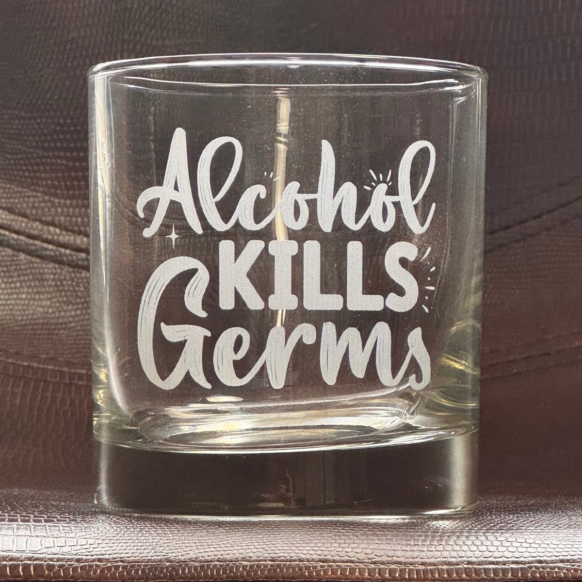 Etched Rocks Glass | Gifts for Friends, Family & Coworkers - Samantha Cade Collection
