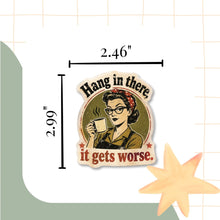 Load image into Gallery viewer, Hang in There Sticker - Samantha Cade Collection
