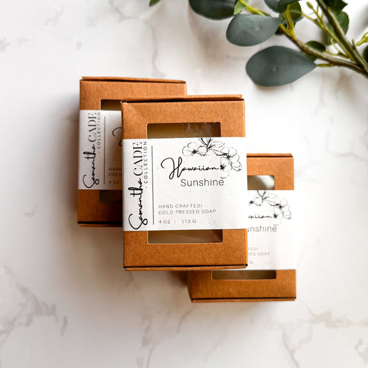 Hawaiian Sunshine Cold-Process Soap - Samantha Cade Collection