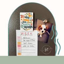 Load image into Gallery viewer, It's Okay if Today is Just About Making it Through | Ceramic Magnet - Samantha Cade Collection
