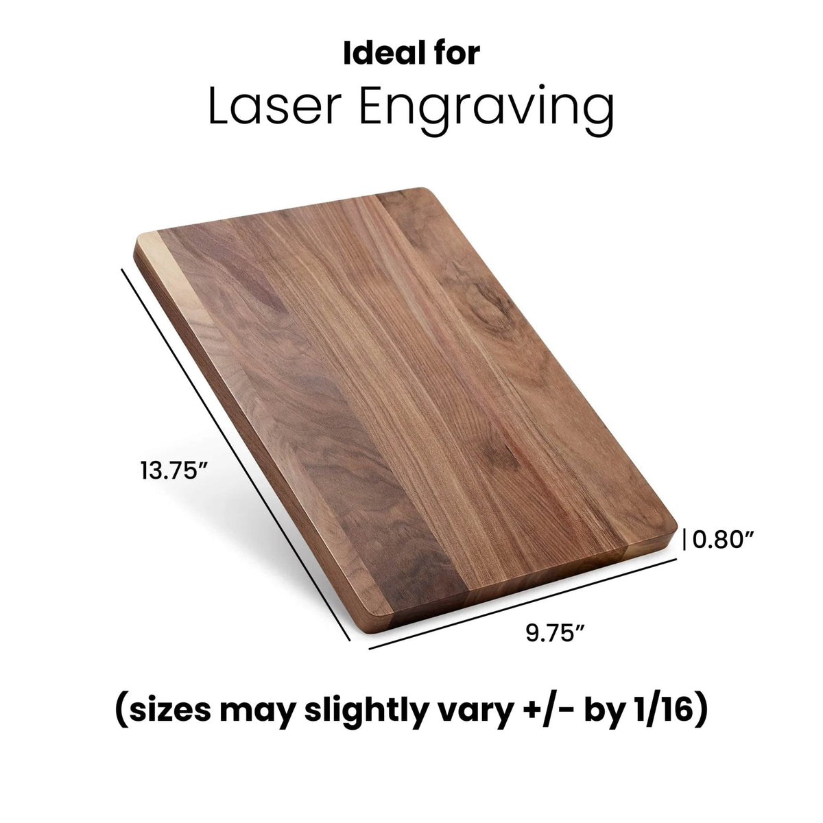 Personalized Walnut Cutting & Serving Board - Samantha Cade Collection