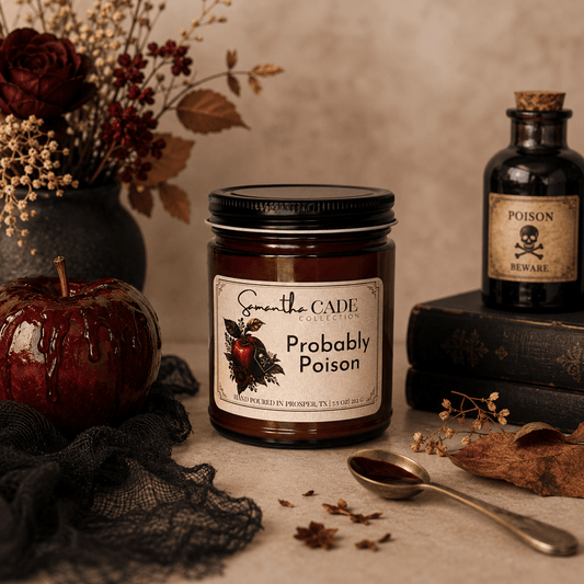 Probably Poison 7.5 oz. Candle - Samantha Cade Collection