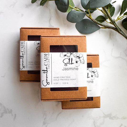 Silk Jasmine Cold-Process Soap - Samantha Cade Collection