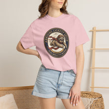 Load image into Gallery viewer, Sloth 'Arriving Lickety Split' Vintage Badge T-Shirt - Samantha Cade Collection
