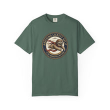 Load image into Gallery viewer, Sloth 'Arriving Lickety Split' Vintage Badge T-Shirt - Samantha Cade Collection
