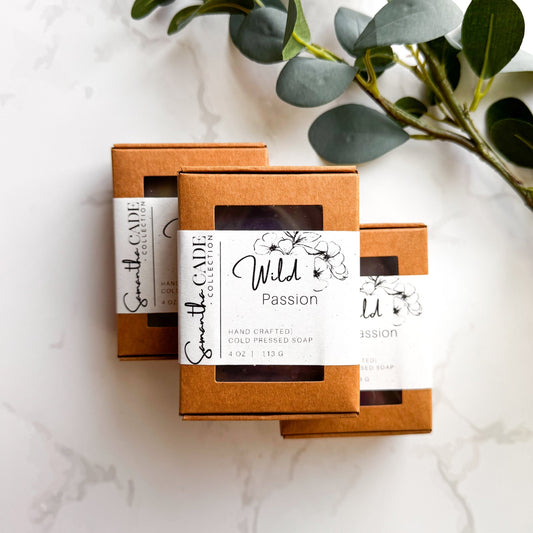 Wild Passion Cold-Process Soap - Samantha Cade Collection