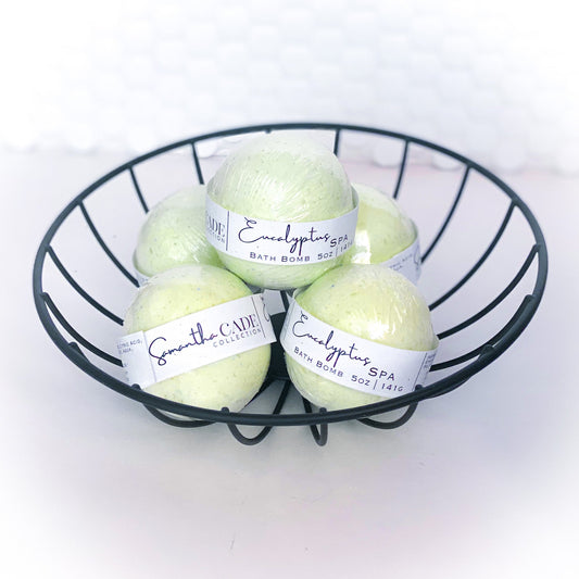 Eucalyptus Spa 5oz Bath Bomb - Samantha Cade Collection