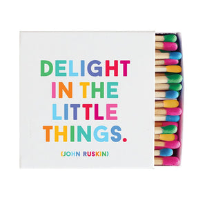 Matchboxes - Delight Little Things (John Ruskin) - Samantha Cade Collection