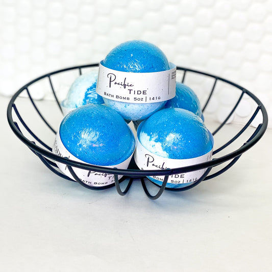 Pacific Tide 5 oz. Bath Bomb - Samantha Cade Collection