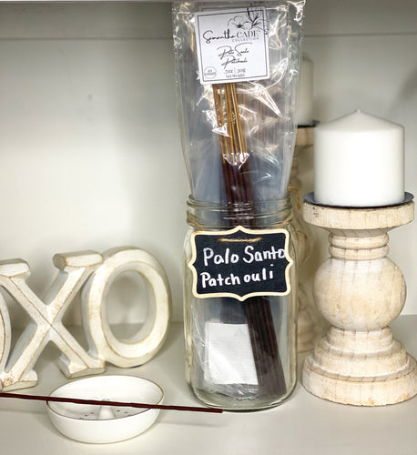 Palo Santo Patchouli Incense (10 Count) - Samantha Cade Collection