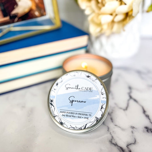 Sparrow 6oz Tin - Samantha Cade Collection